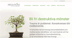 Desktop Screenshot of absolutions.se